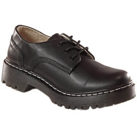 Cizme din piele Filippo W PAW76A negre negru