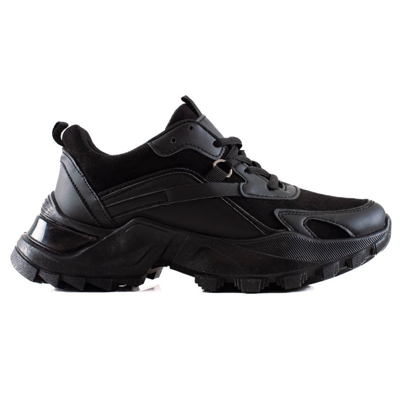 TRENDI Adidași de modă negri negru