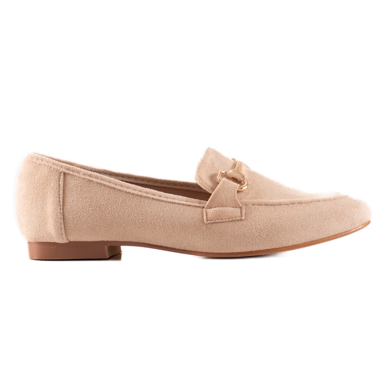 Seastar Mocasini Cu Decor Auriu bej