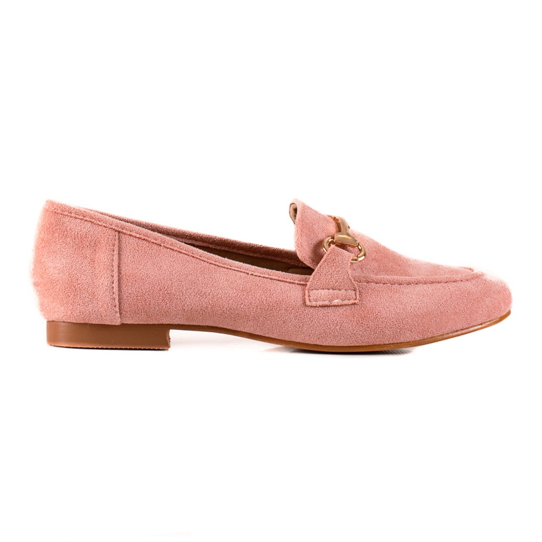 Seastar Mocasini Cu Decor Auriu roz