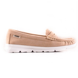 Goodin Mocasini cu model ajurat bej Goodin Mocasini cu model ajurat bej