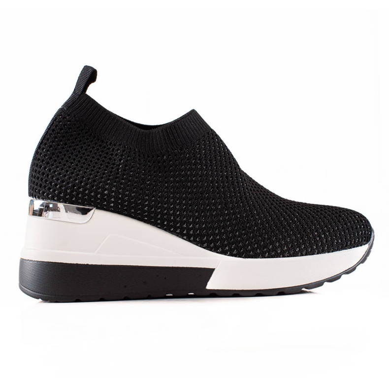 TRENDI Adidași eleganți cu pană negru