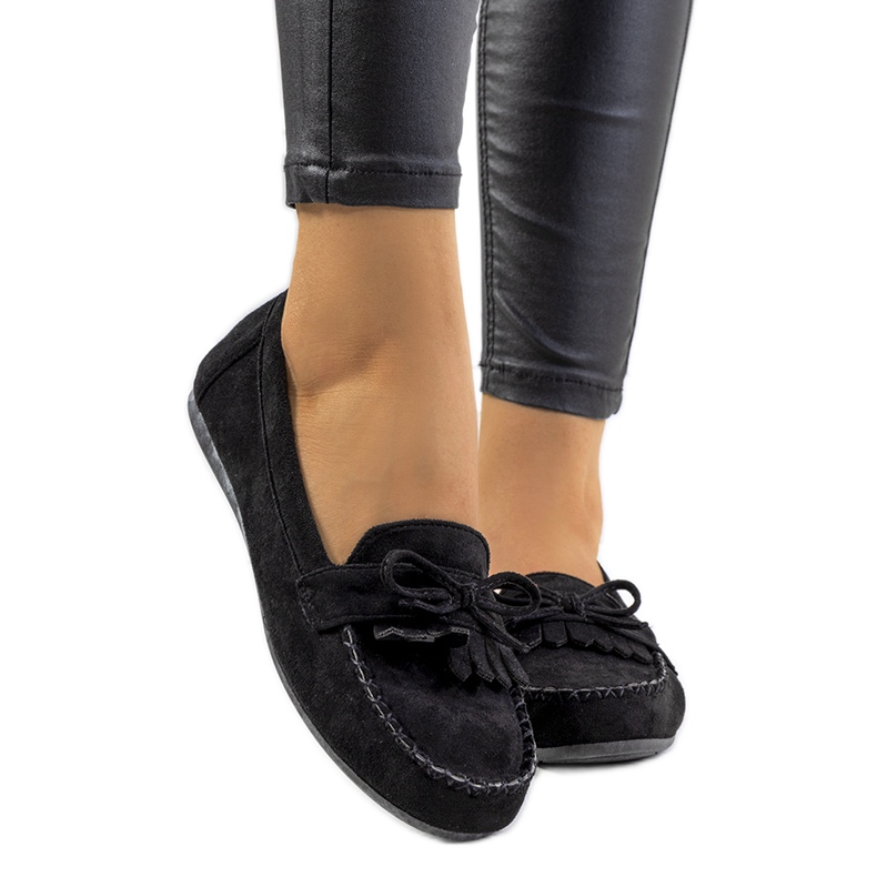 Mocasini negri Medrano negru Mocasini negri Medrano negru