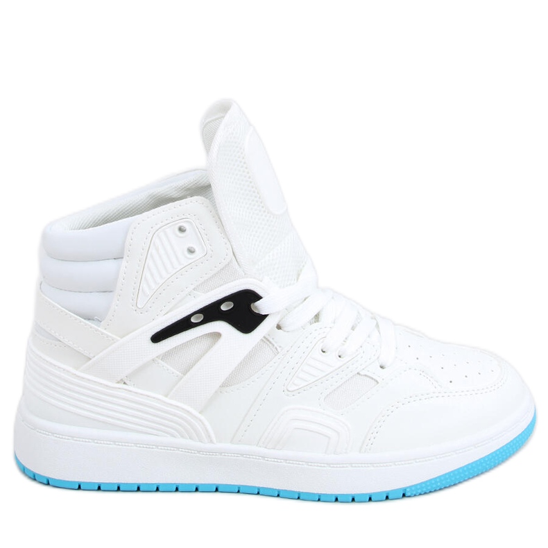 Pantofi de sport înalți Pall White alb