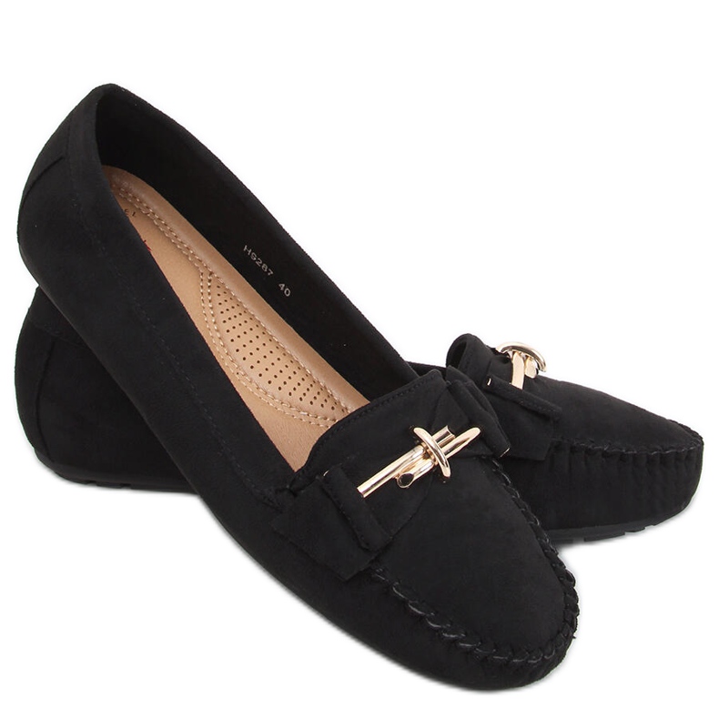 Mocasini Lyset Negro de dama negru Mocasini Lyset Negro de dama negru