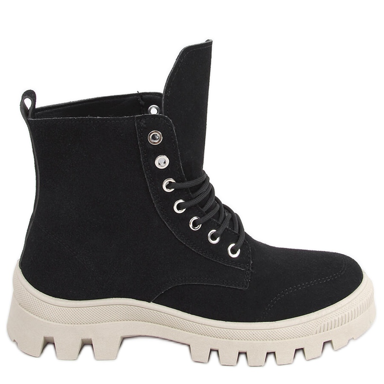 Adidași de trekking Mariko Black până la glezne negru