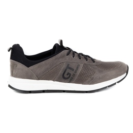 Polbut Pantofi casual barbati din piele 2111P gri Polbut Pantofi casual barbati din piele 2111P gri