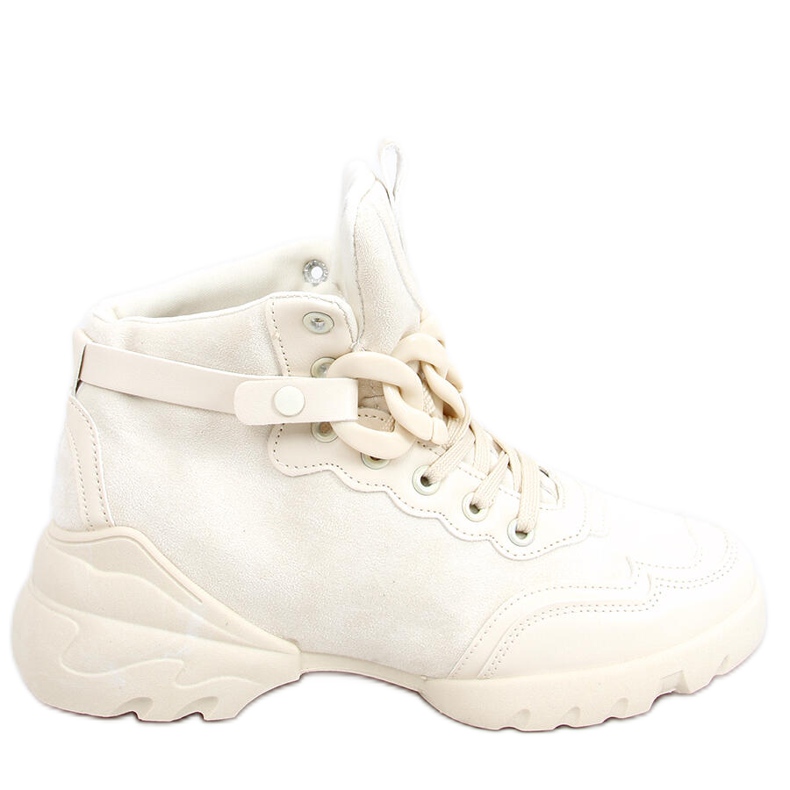 Tenisi cu lant detasabil Peri Beige bej