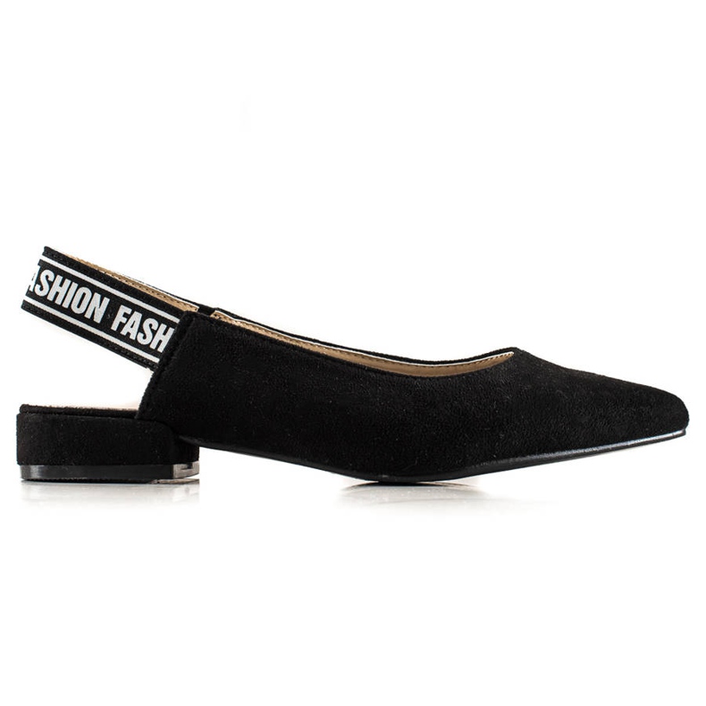 Goodin Pompele cu toc descoperit negru