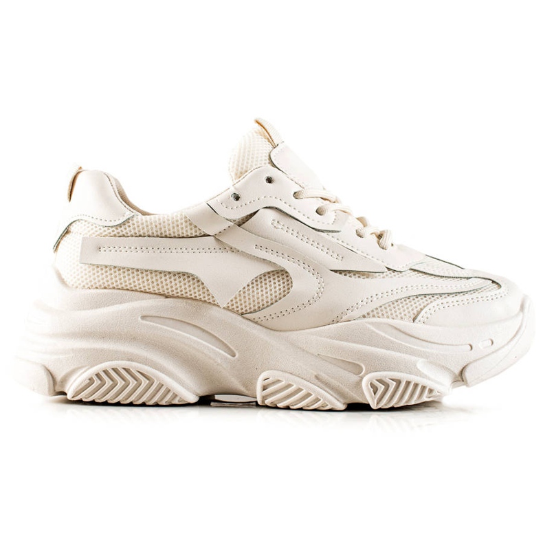 Seastar Adidași la modă cu plasă bej