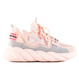 Weide Adidași de modă confortabili roz Weide Adidași de modă confortabili roz