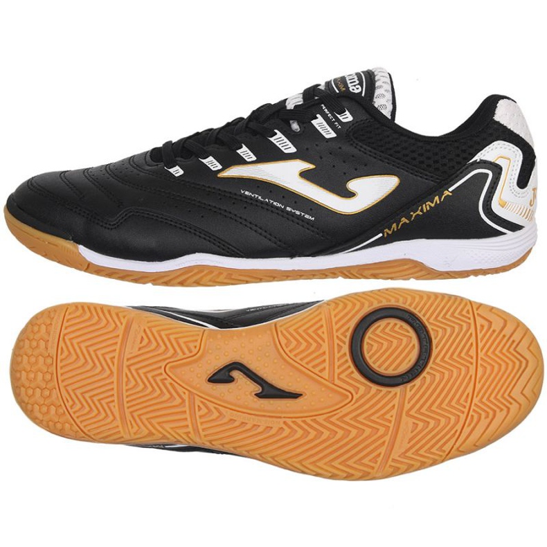 Ghete de fotbal Joma Maxima 2101 In M MAXW2101IN negru negru