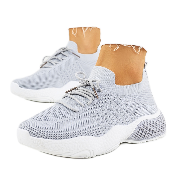 Adidasi sport gri Donatil