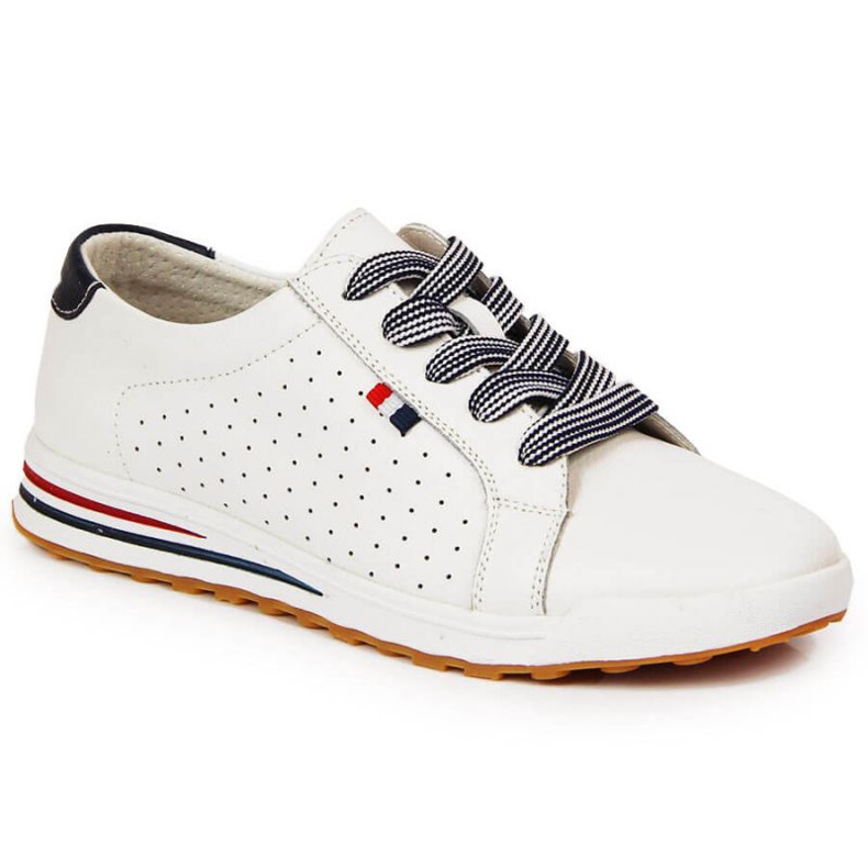 Tenisi din piele Filippo W PAW312 alb