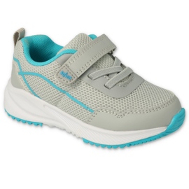 Pantofi copii Befado 516P112 albastru gri