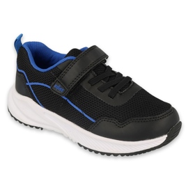 Pantofi pentru tineret Befado 516Q114 negru albastru Pantofi pentru tineret Befado 516Q114 negru albastru