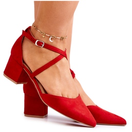 PS1 Pompe de piele intoarsa pe un bar in Shelley's Red Spitz roșu PS1 Pompe de piele intoarsa pe un bar in Shelley's Red Spitz roșu