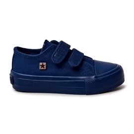 Pantofi clasici pentru copii Big Star JJ374044 Bleumarin ['marina'] albastru