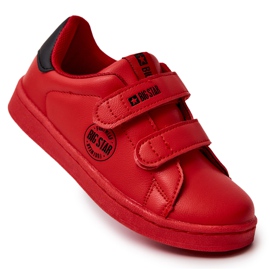 Adidași Copii Cu Velcro Big Star DD374030 Roșu-Negru Adidași Copii Cu Velcro Big Star DD374030 Roșu-Negru