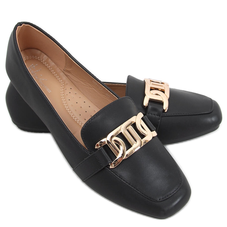 Mocasini de dama Lidia Black negru