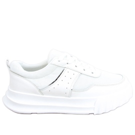 Pantofi sport dama Perla White alb
