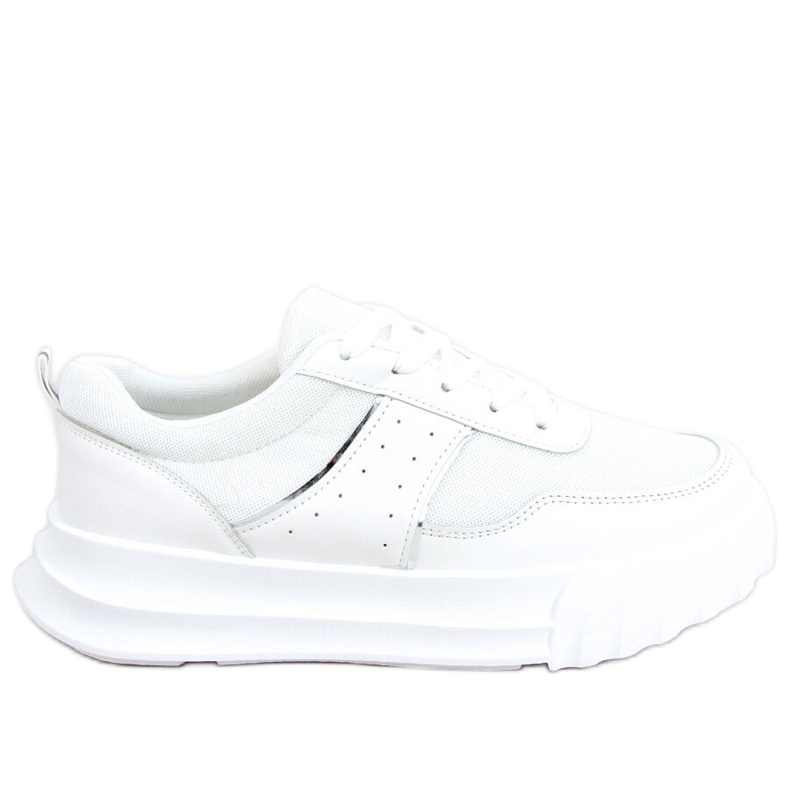 Pantofi sport dama Perla White alb