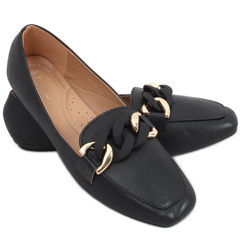 Mocasini de dama Matilde Black negru
