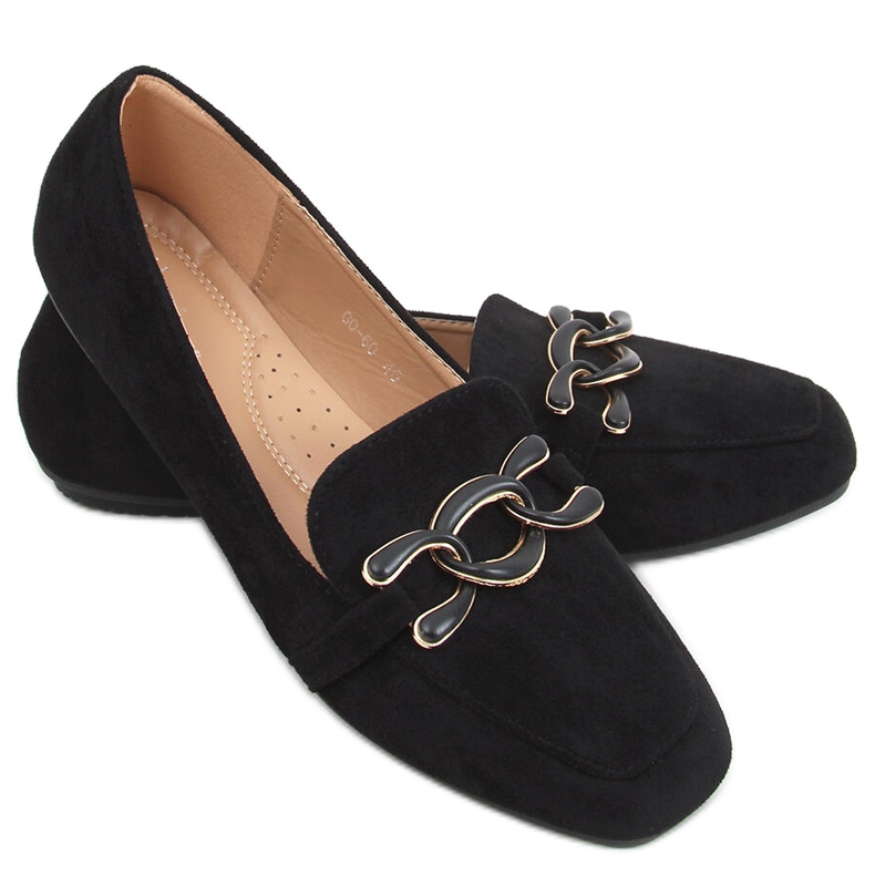 Mocasini de dama Carla Black negru Mocasini de dama Carla Black negru