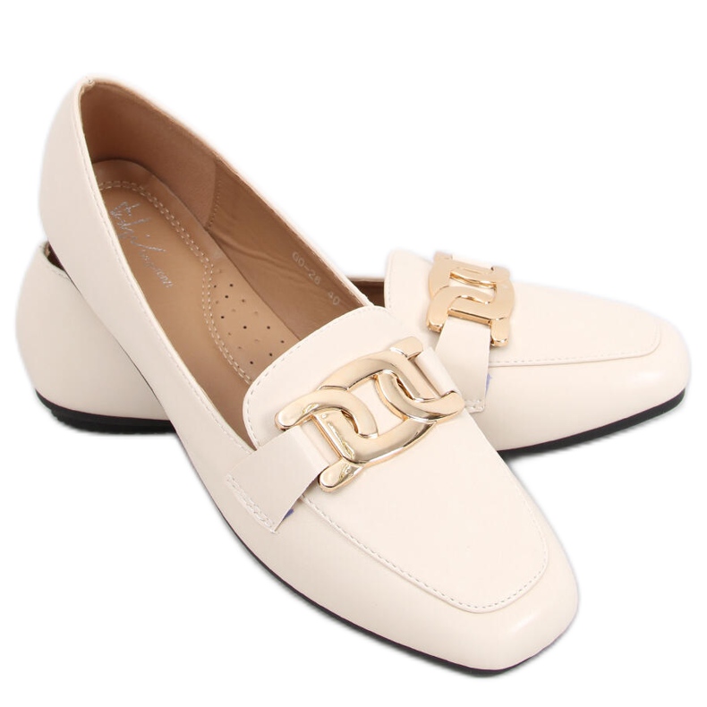 Mocasini de dama Paola Beige bej