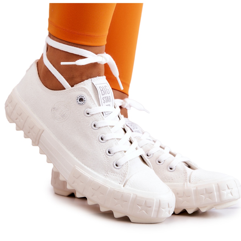 Pantofi de damă Big Star JJ274509 Alb