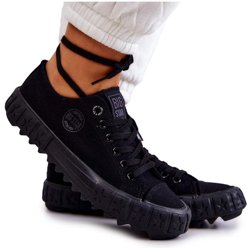 Pantofi de damă Big Star JJ274510 Negri negru