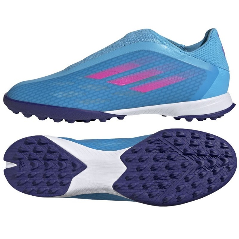Pantofi Adidas X Speedflow.3 Ll Tf GW7500 albastru albastru