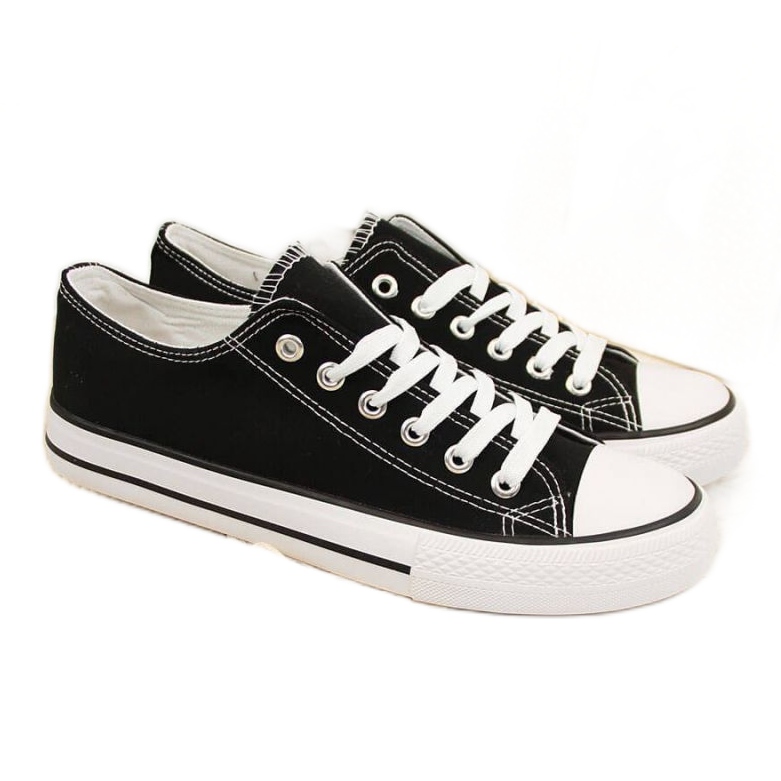 Tenisi din material textil Atletico W ATC266A negri negru Tenisi din material textil Atletico W ATC266A negri negru