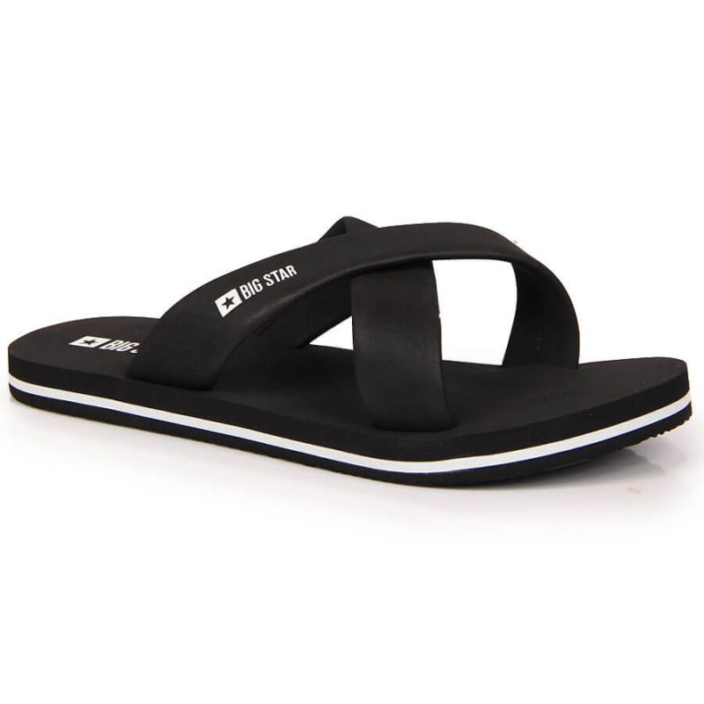 Papuci de piscina Black Big Star W JJ274A338 negru