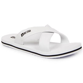 Papuci de piscina Big Star W JJ274A339 albi Papuci de piscina Big Star W JJ274A339 albi