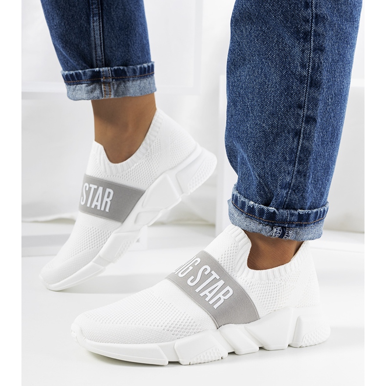 Pantofi sport albi Big Star JJ274297