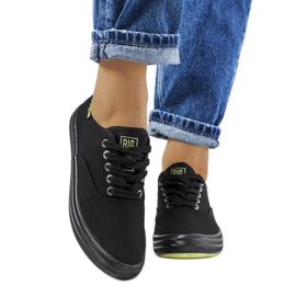 Adidasi negri dama Big Star JJ274261 negru