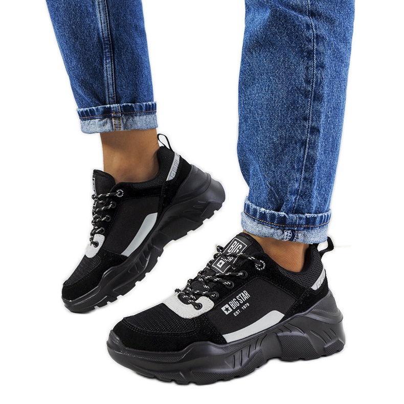 Tenisi negri Big Star JJ274289 negru