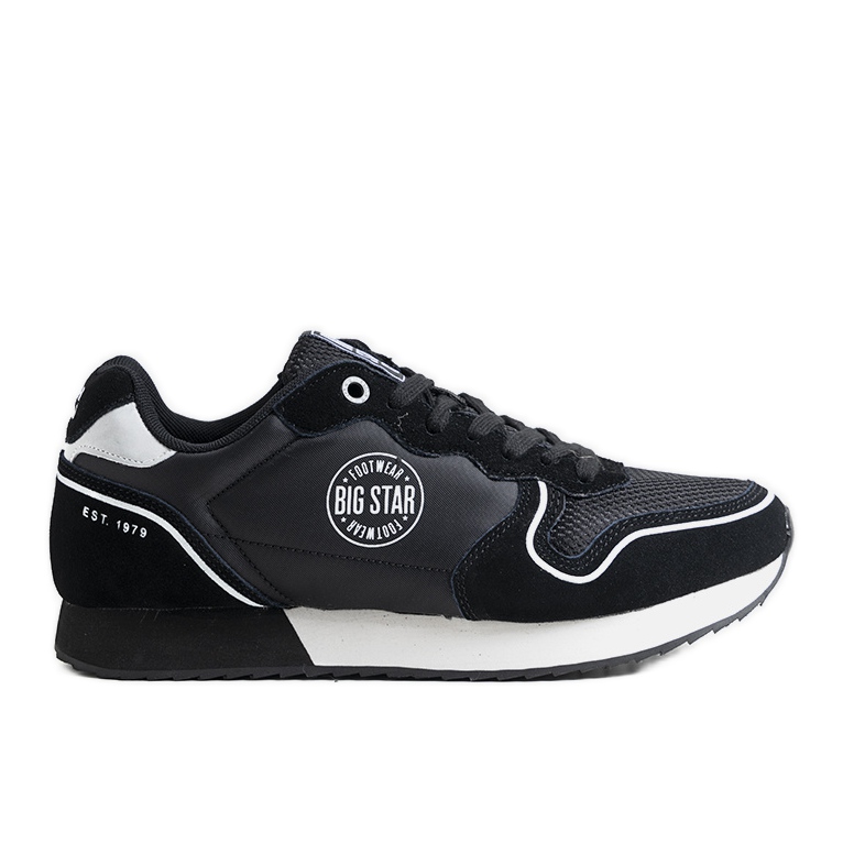 Adidași Big Star JJ174140 pentru bărbați negri negru