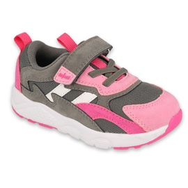 Pantofi copii Befado 516P122 roz gri Pantofi copii Befado 516P122 roz gri