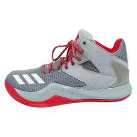Pantof de baschet Adidas D Rose Boost M B72957 gri nuanțe de gri Pantof de baschet Adidas D Rose Boost M B72957 gri nuanțe de gri