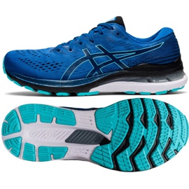 Pantofi de alergare Asics Gel-Kayano 28 M 1011B189 402 albastru
