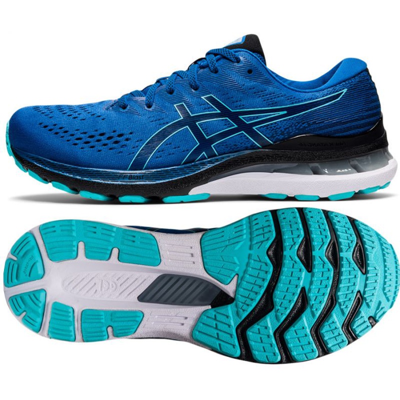 Pantofi de alergare Asics Gel-Kayano 28 M 1011B189 402 albastru