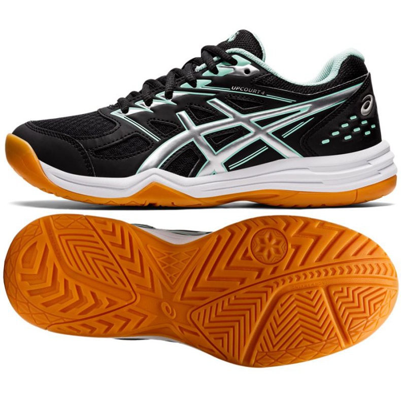 Pantofi de volei Asics Upcourt 4 W 1072A055 013 negru negru