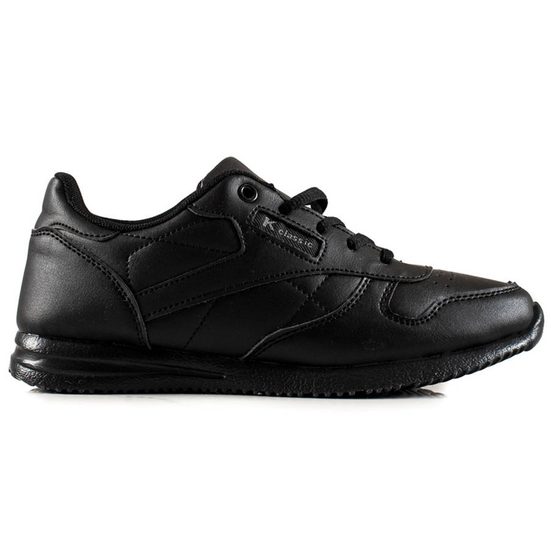 TRENDI Pantofi sport clasici negru TRENDI Pantofi sport clasici negru