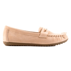 TRENDI Mocasini clasici bej TRENDI Mocasini clasici bej