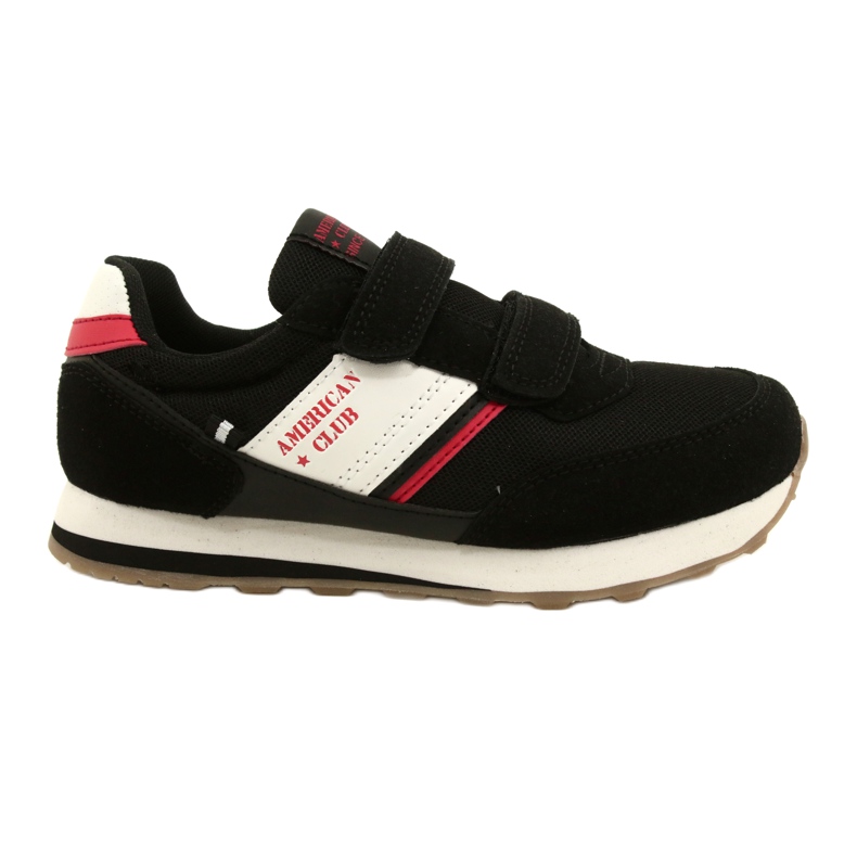 Pantofi sporturi negri negri American Club ES90/22 negru