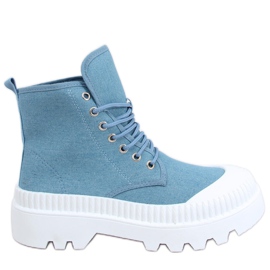 Tenisi de trekking Costa Blue până la glezne albastru Tenisi de trekking Costa Blue până la glezne albastru