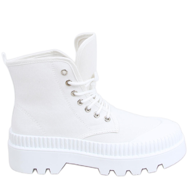 Tenisi de trekking Costa White până la glezne alb