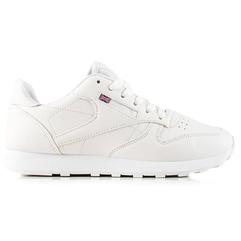 TRENDI Pantofi sport albi clasici TRENDI Pantofi sport albi clasici